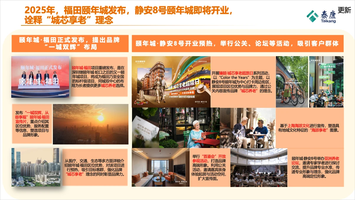 养老社区竞品传播案例研究页面